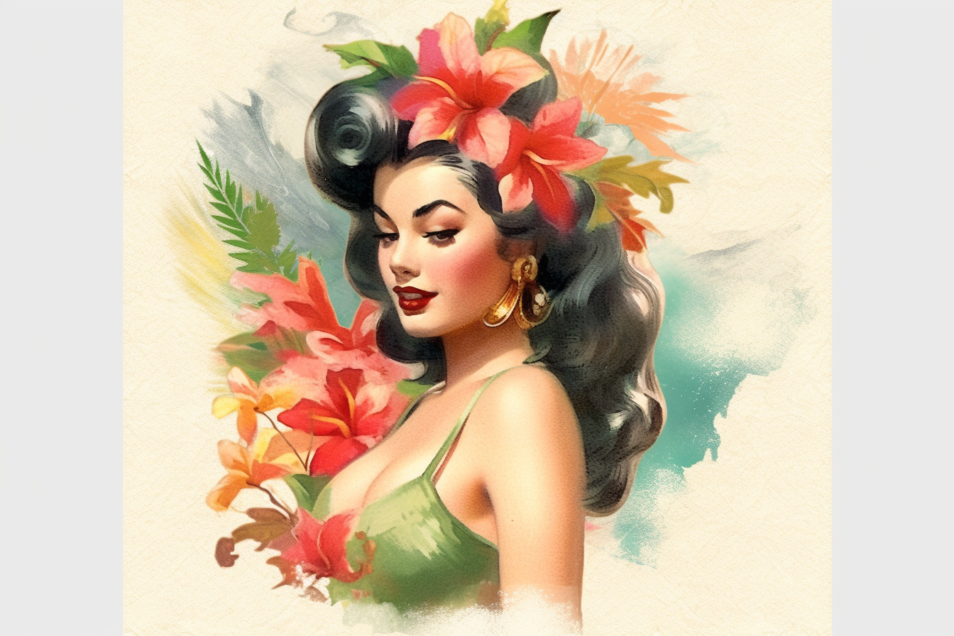 hawaiian cliparts