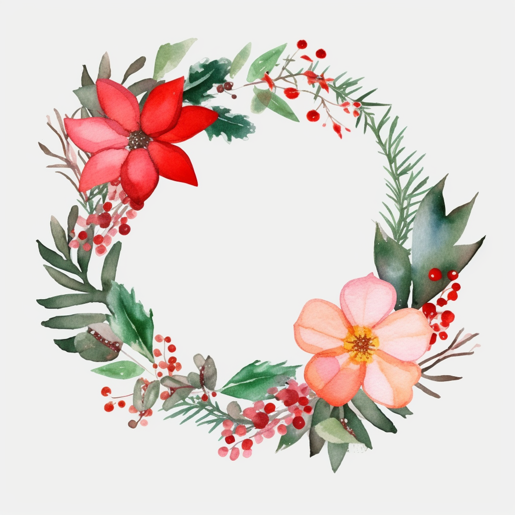 christmas circle cliparts