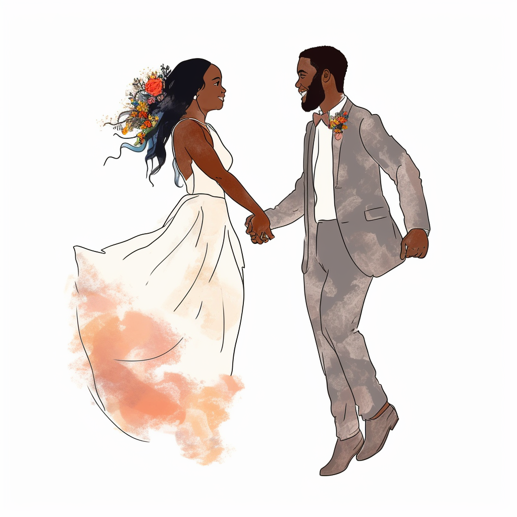 married couples cliparts