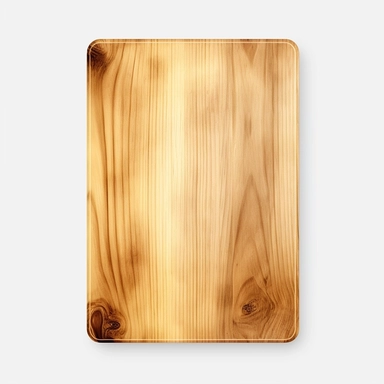 wooden rectangle shaped blank light brown plaque wall sign, watercolour png clipart