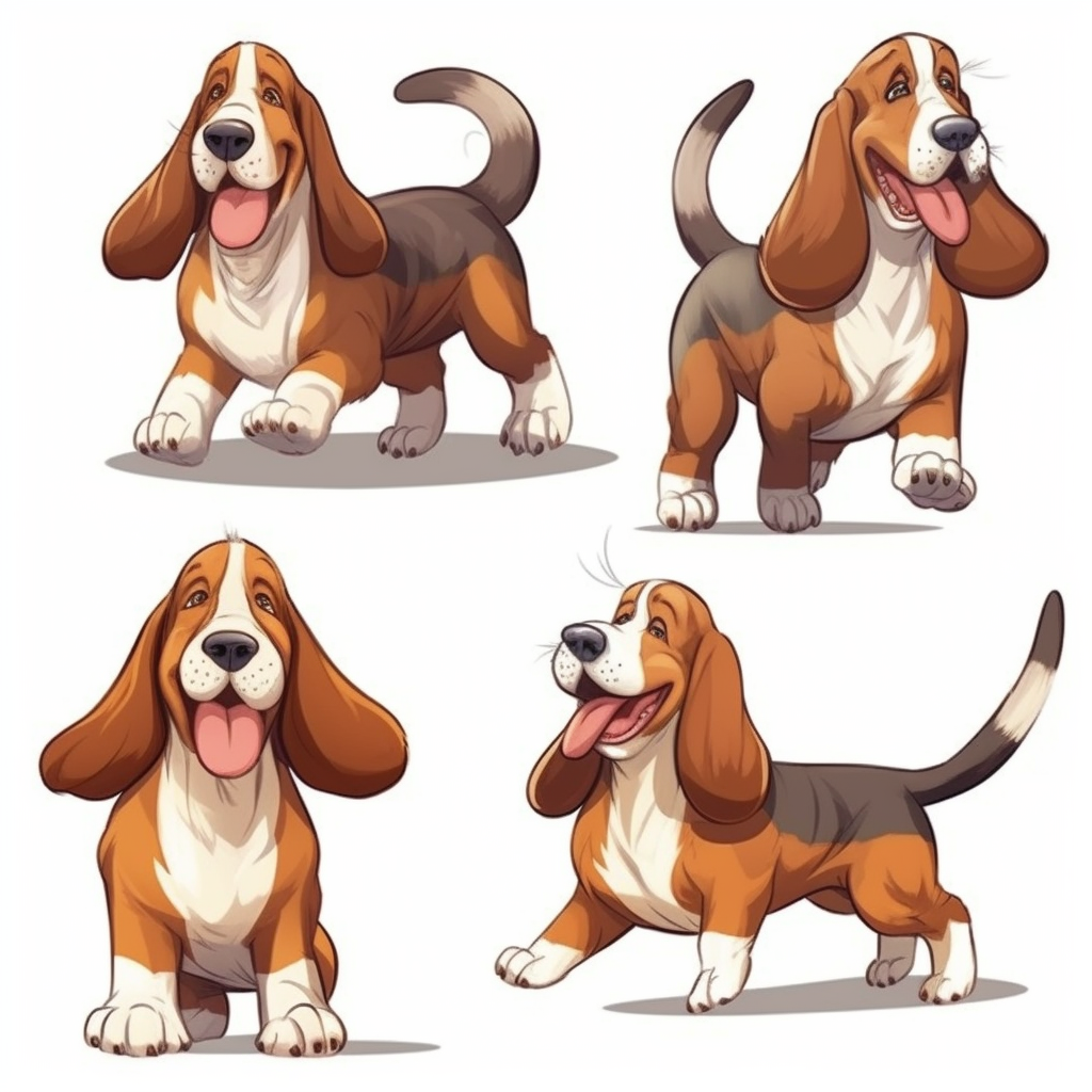 happy dog clipart