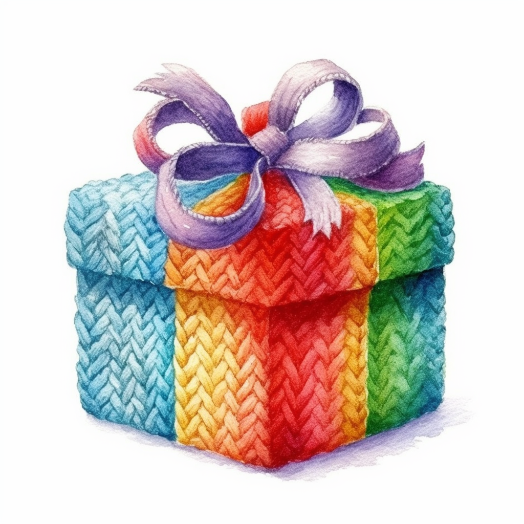 knitting christmas cliparts