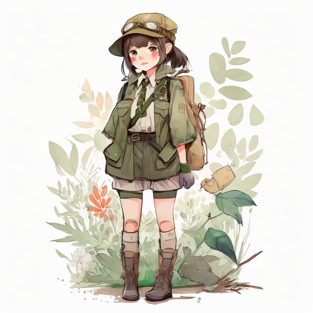 girl scout cliparts