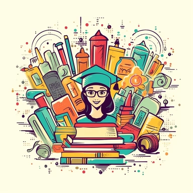 Education vector clip art