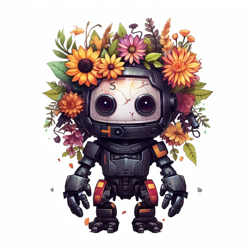 dark floral cliparts