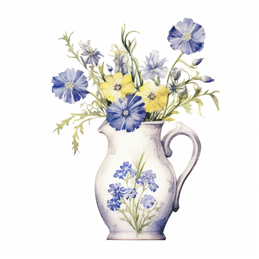 cornflower cliparts
