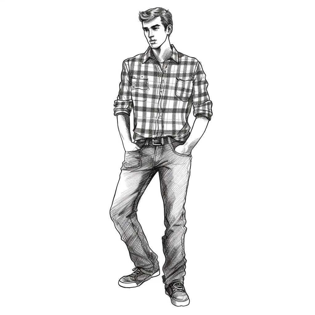 black shirt cliparts