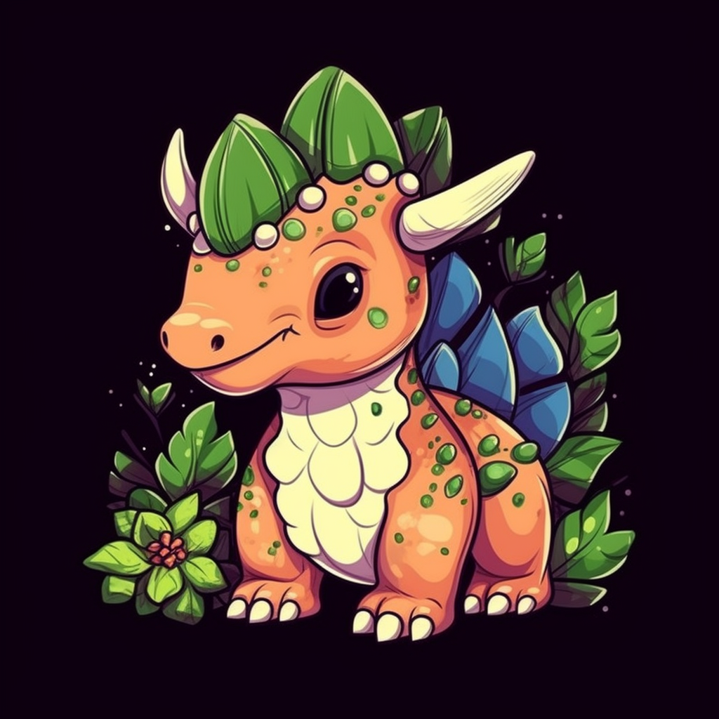 cartoon dinosaur cliparts