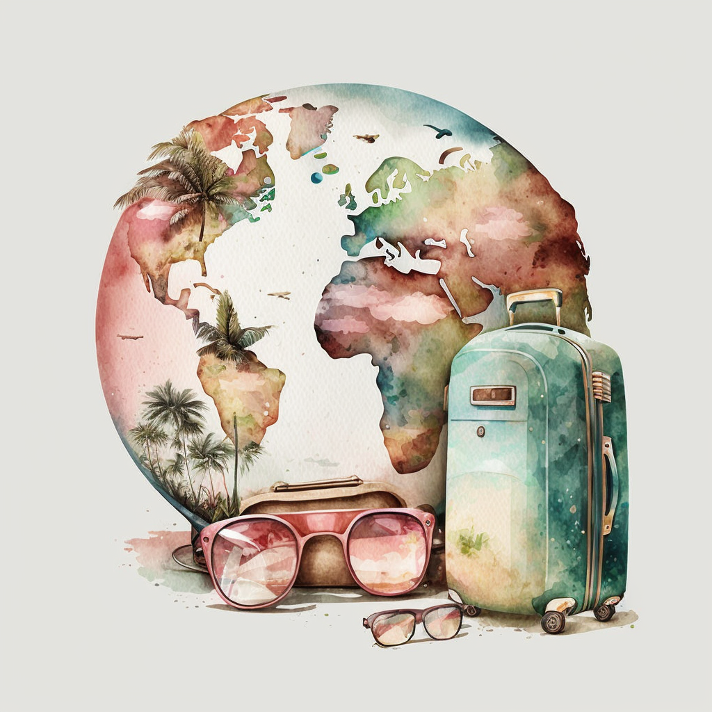 cliparts travel luggage