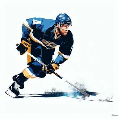 ice hockey clipart, white background