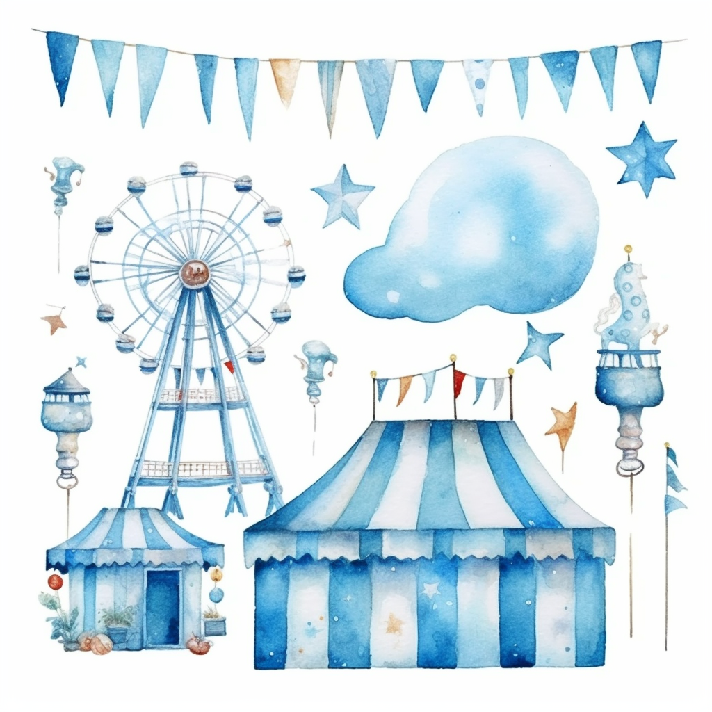 carnival background cliparts