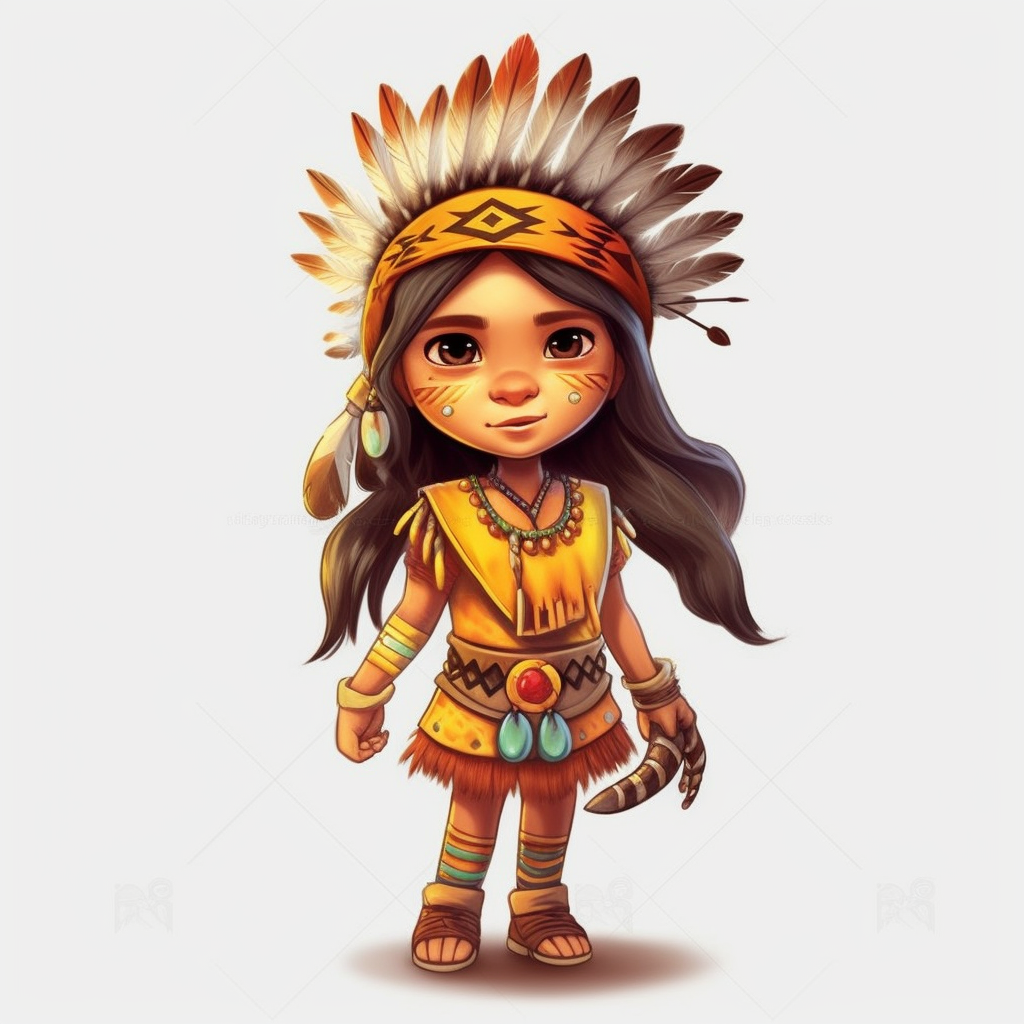american indian cliparts
