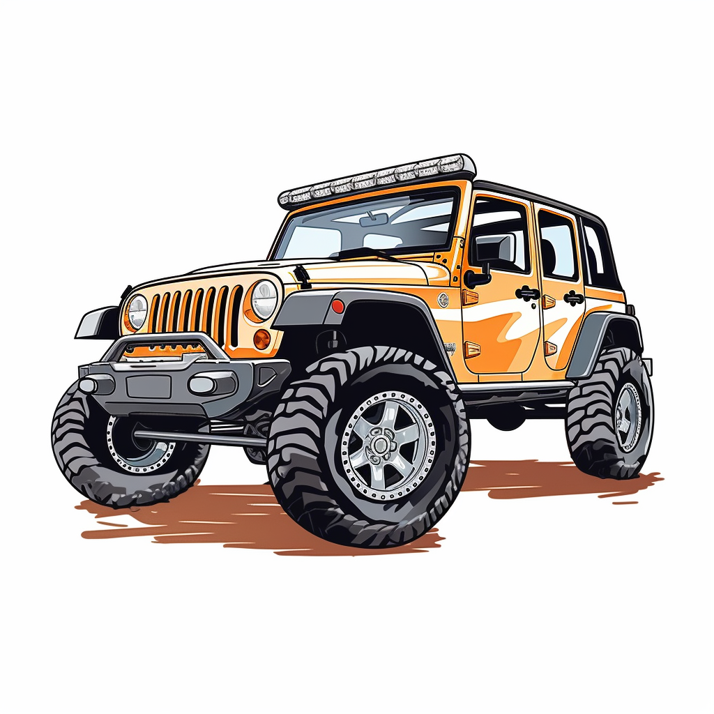 jeep wrangler cliparts