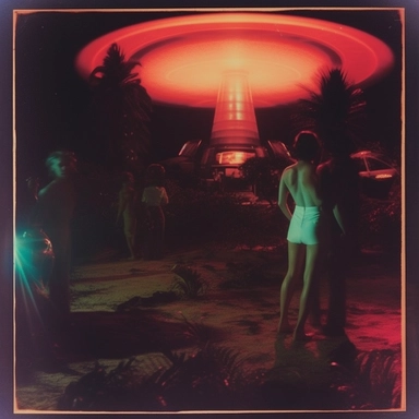 polaroid studio 54, body surfing, Vampires on saturn clip 1, in the style of 1860–1969, haunting figuratism, junglepunk, 1918–1939( interwar) , master of shadows, close - up, layered gestures, neon tropical vapor aesthetic, dark aesthetic, cyberpunk aesthetic, supernatural horror, voodoo, henri rousseau supermodel, moebius, hr giger, robert williams, rembrandt, caravaggio, vinz feel free, doze, buff monster, todd james, devin flynn, gary panter, bast, herakut, zevs, blek le rat, carravagio, zhan