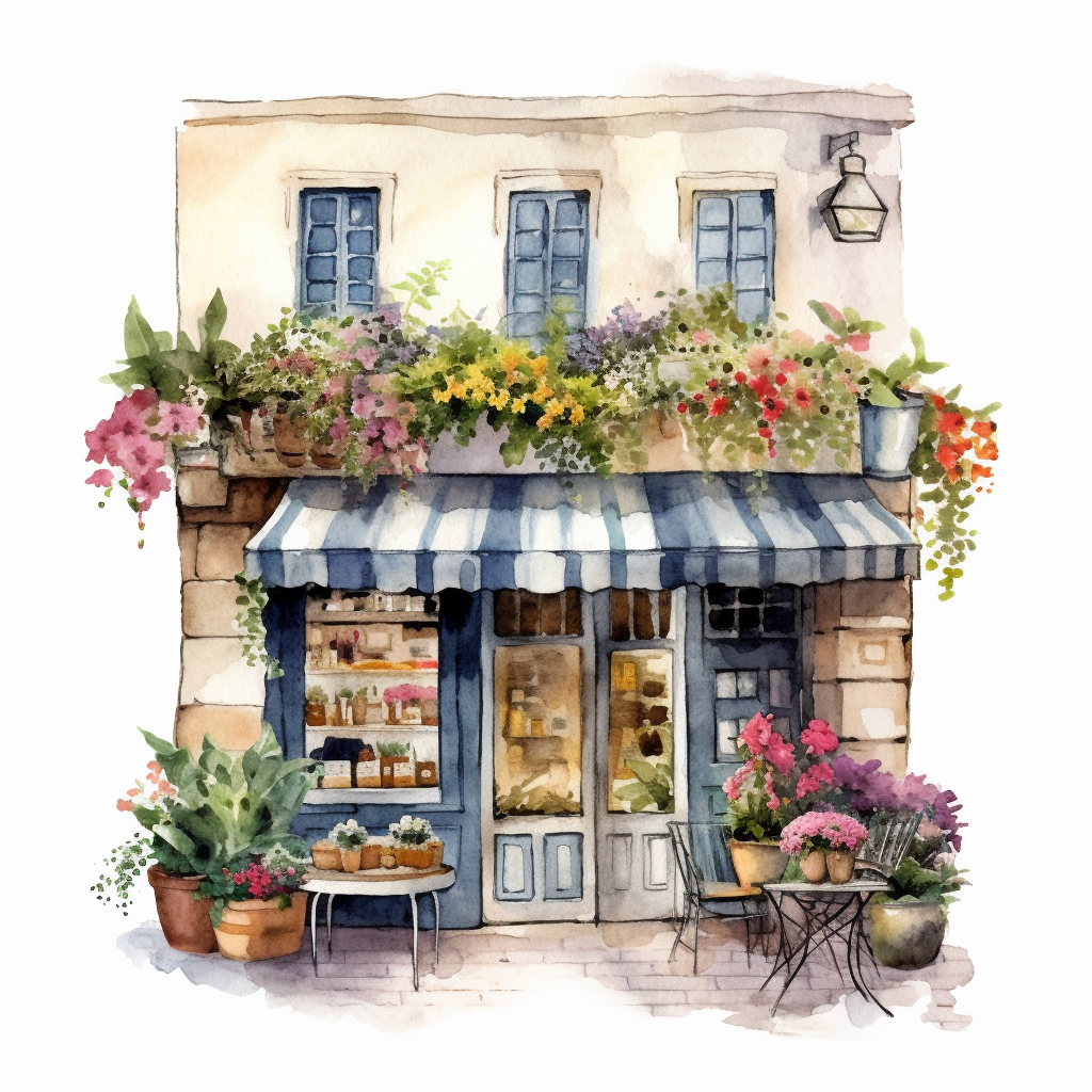flower shop cliparts