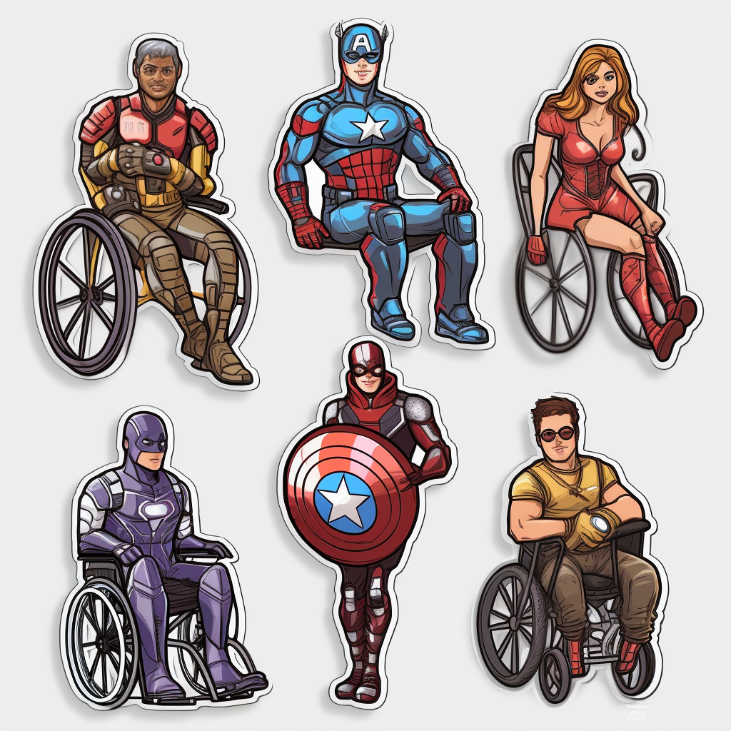marvel superheroes cliparts
