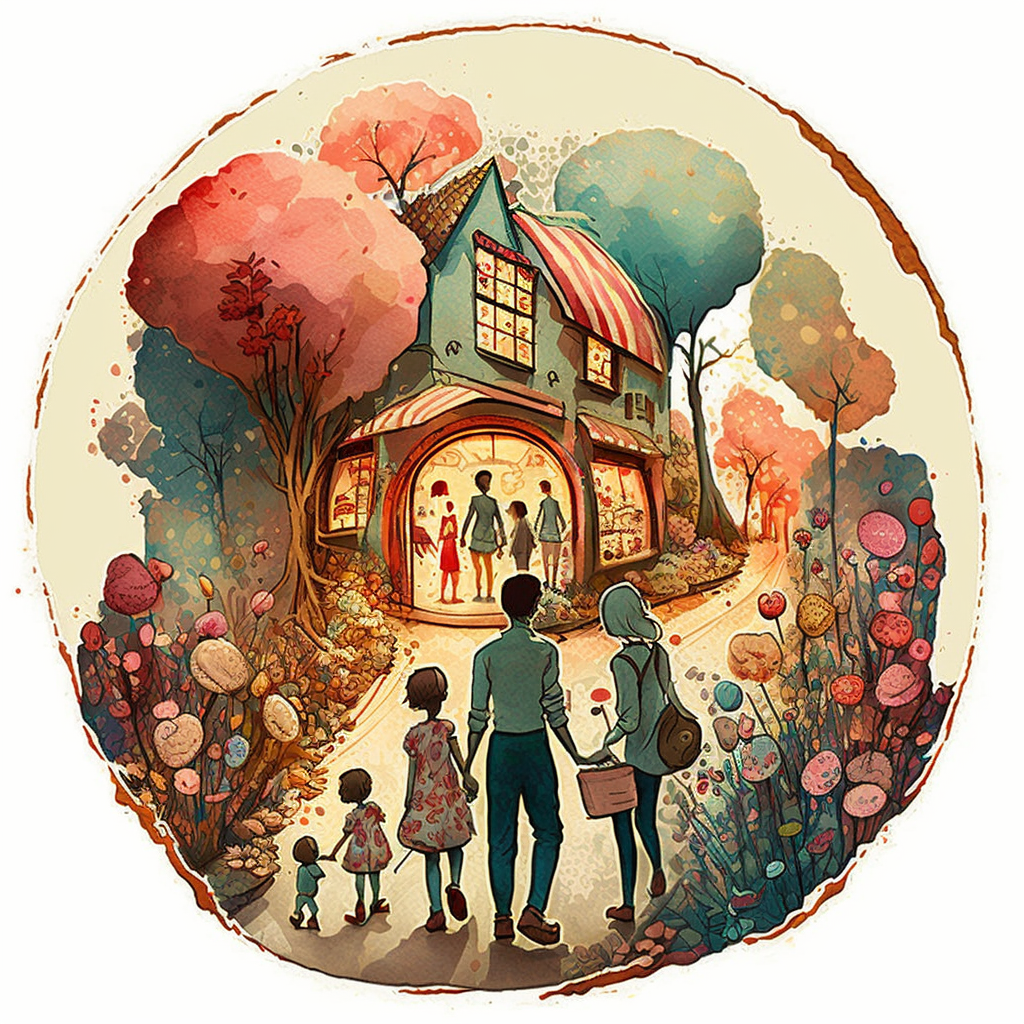 family cliparts heart