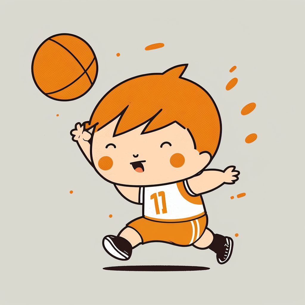 boy cliparts basketball