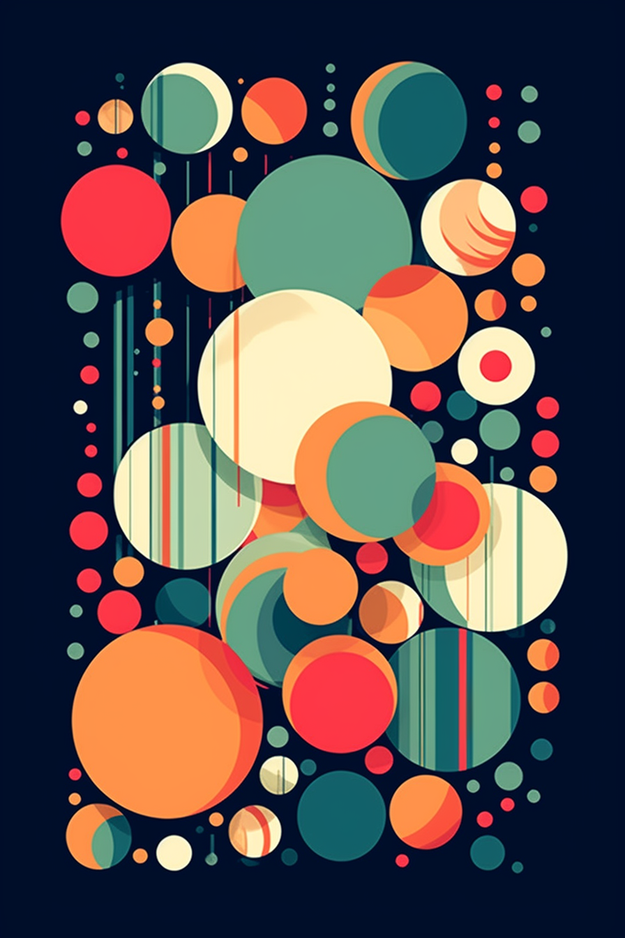 A creative and eye-catching T-shirt design featuring a playful ...