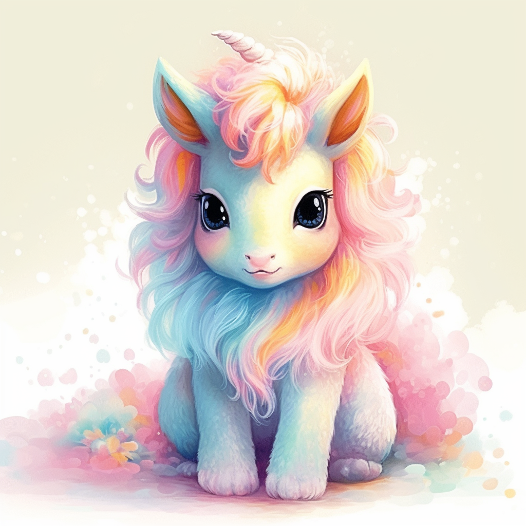 cute unicorn cliparts