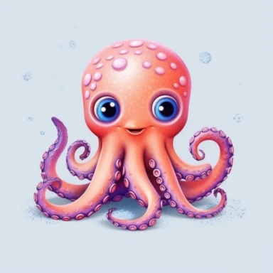 cute octopus clip art