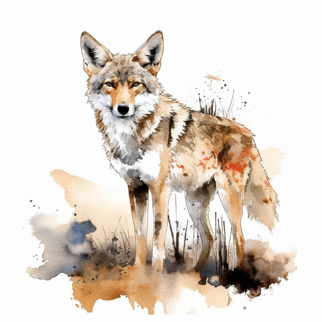 coyote cliparts