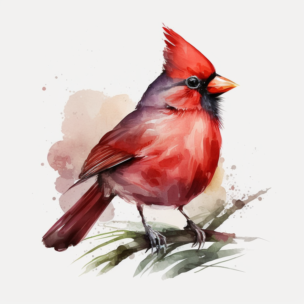cute cardinal cliparts