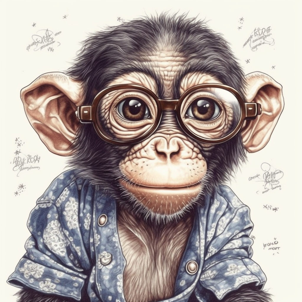 chimpanzee cliparts