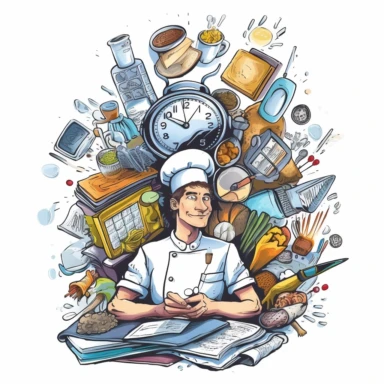 need clipart image cook, clean, communicate, problem solve, budget, manage time, prepare for work and college, and be mentally and physically healthy