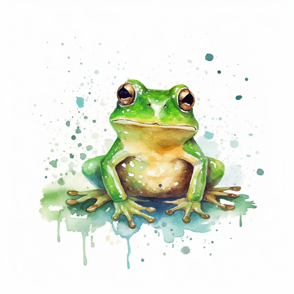 free frog clipart