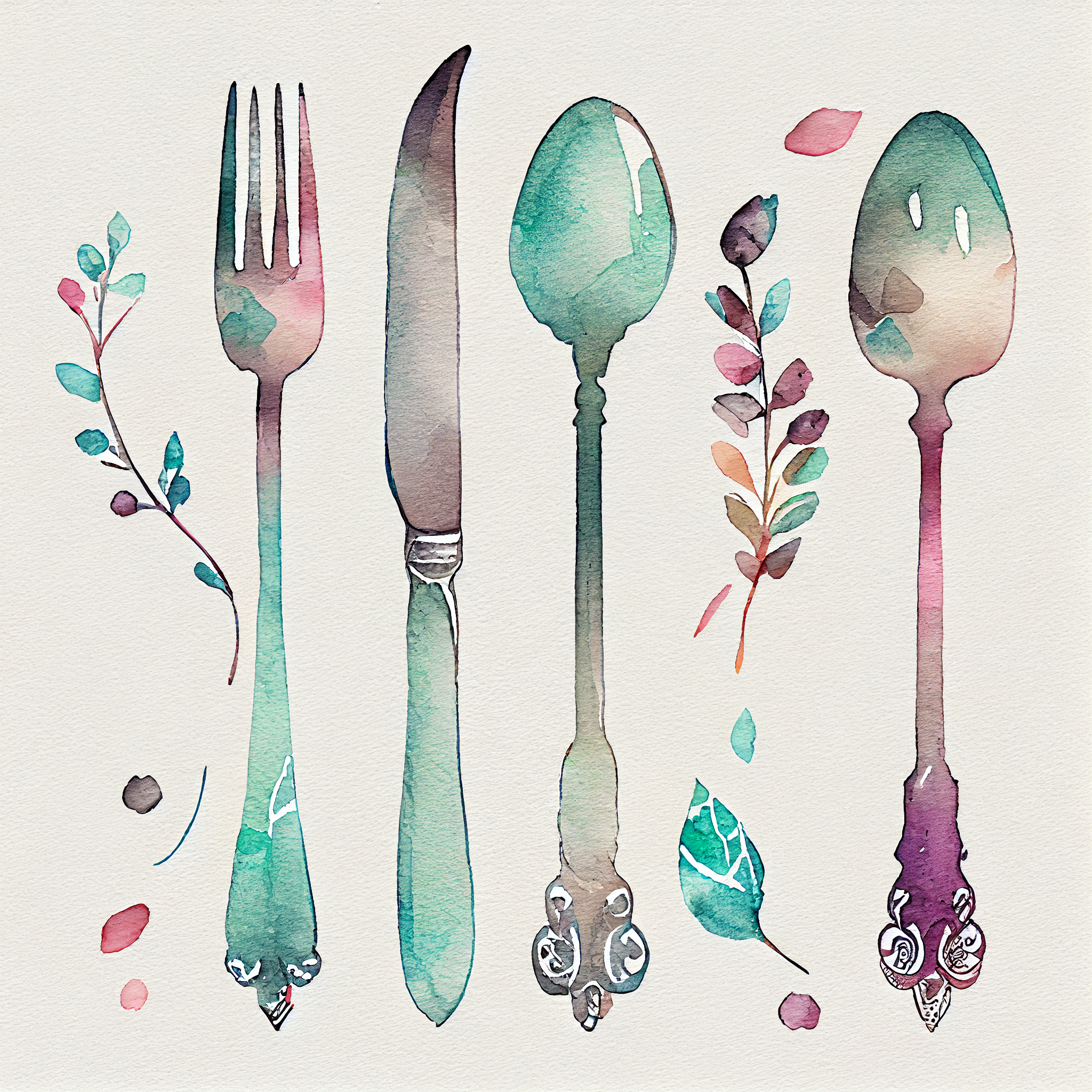 cutlery cliparts