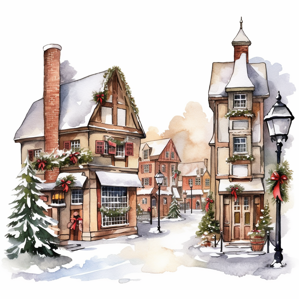 old town cliparts