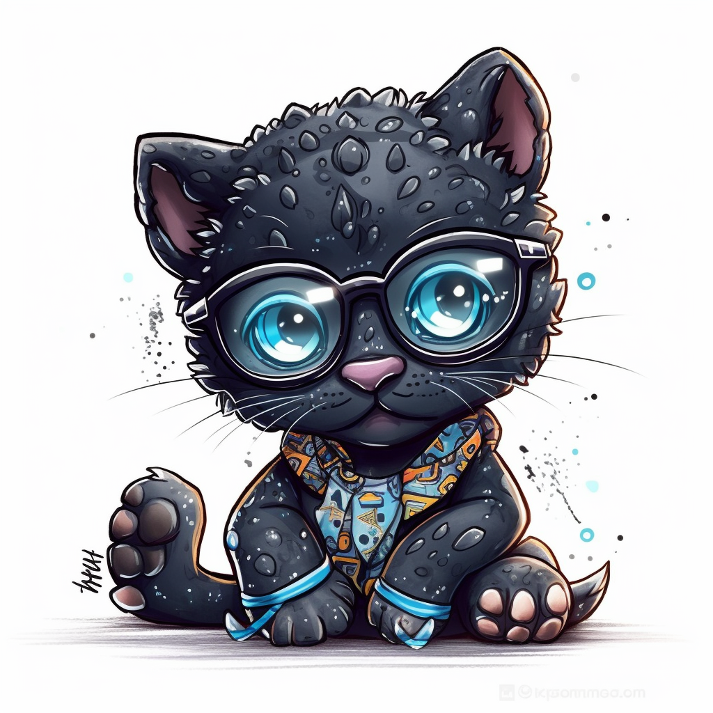 black panther clipart