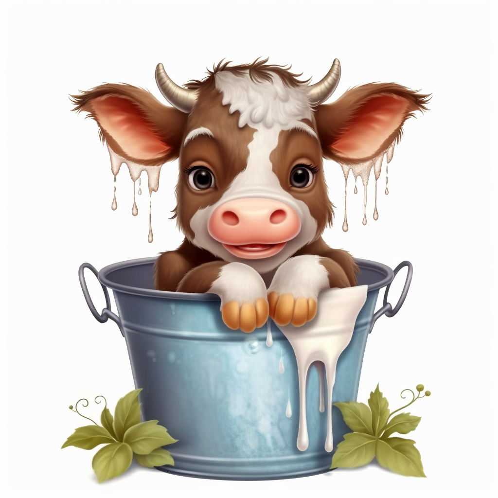 cute cow clipart