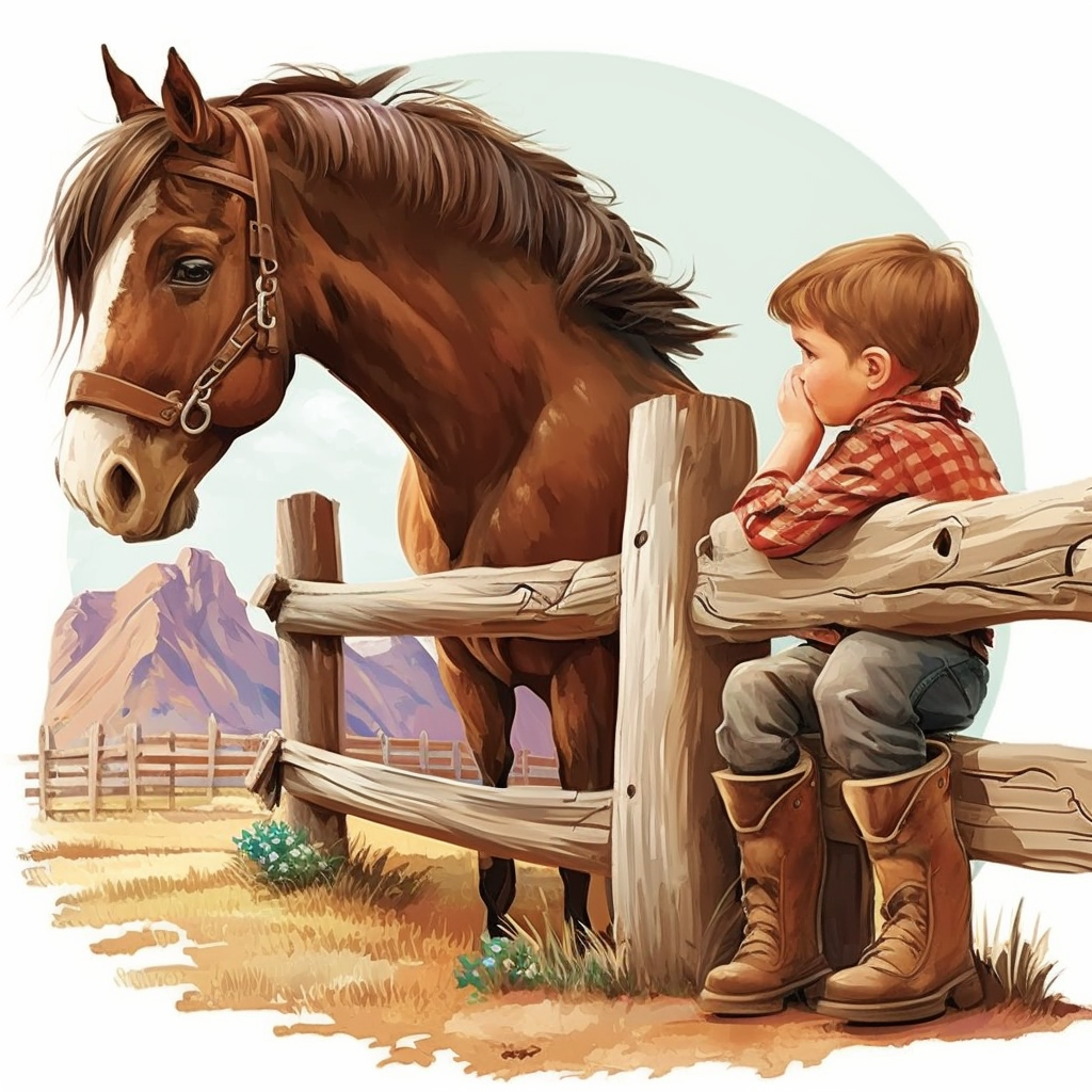 horses eating cliparts