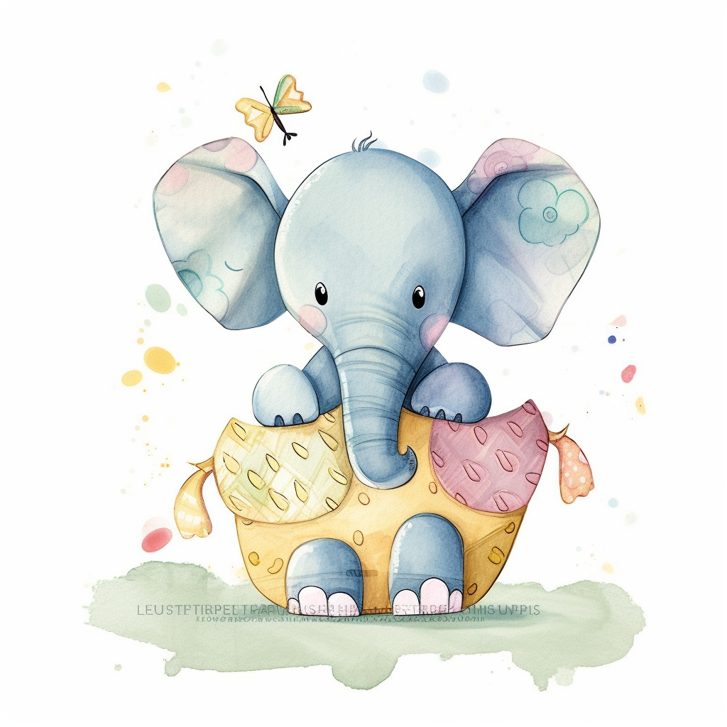 elephant toy cliparts