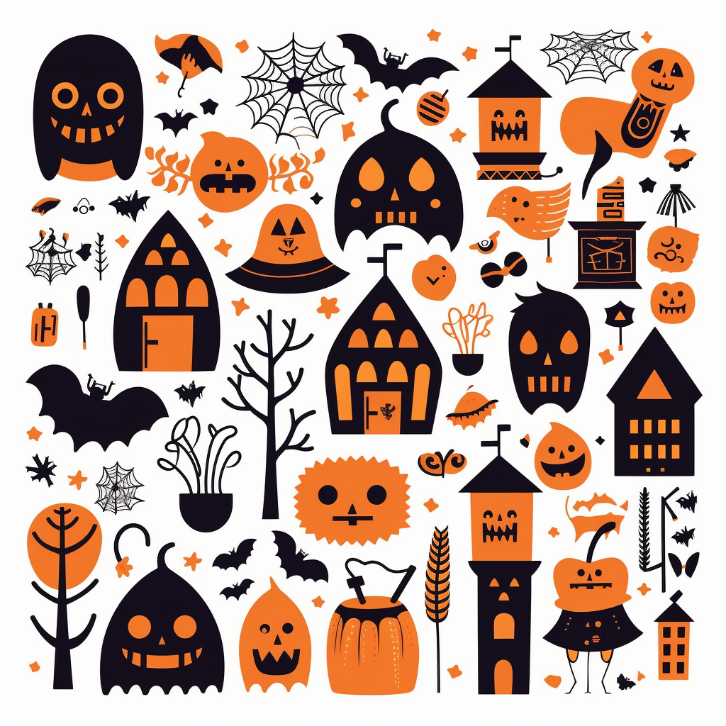 single halloween clipart vector png white background - Clip Art Library