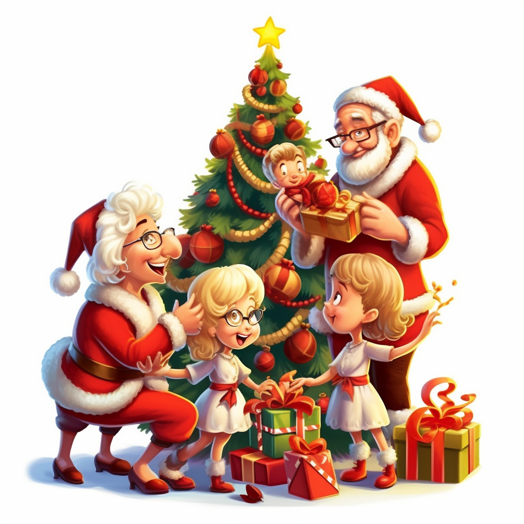 mrs claus cliparts