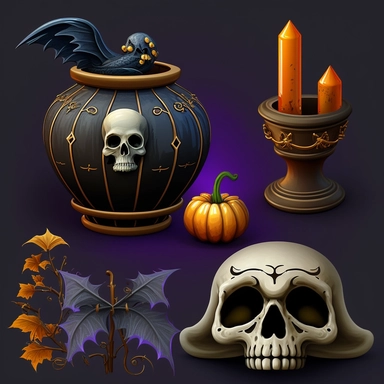 spooky halloween clipart