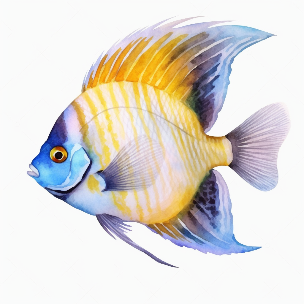 angelfish clipart