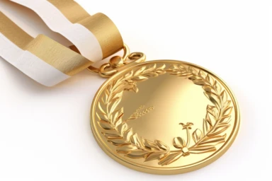 medal , highly detailed, isolated on white, clipart,