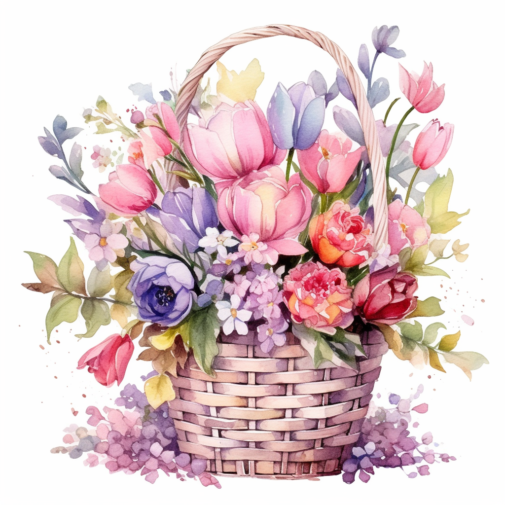 cartoon flowers cliparts