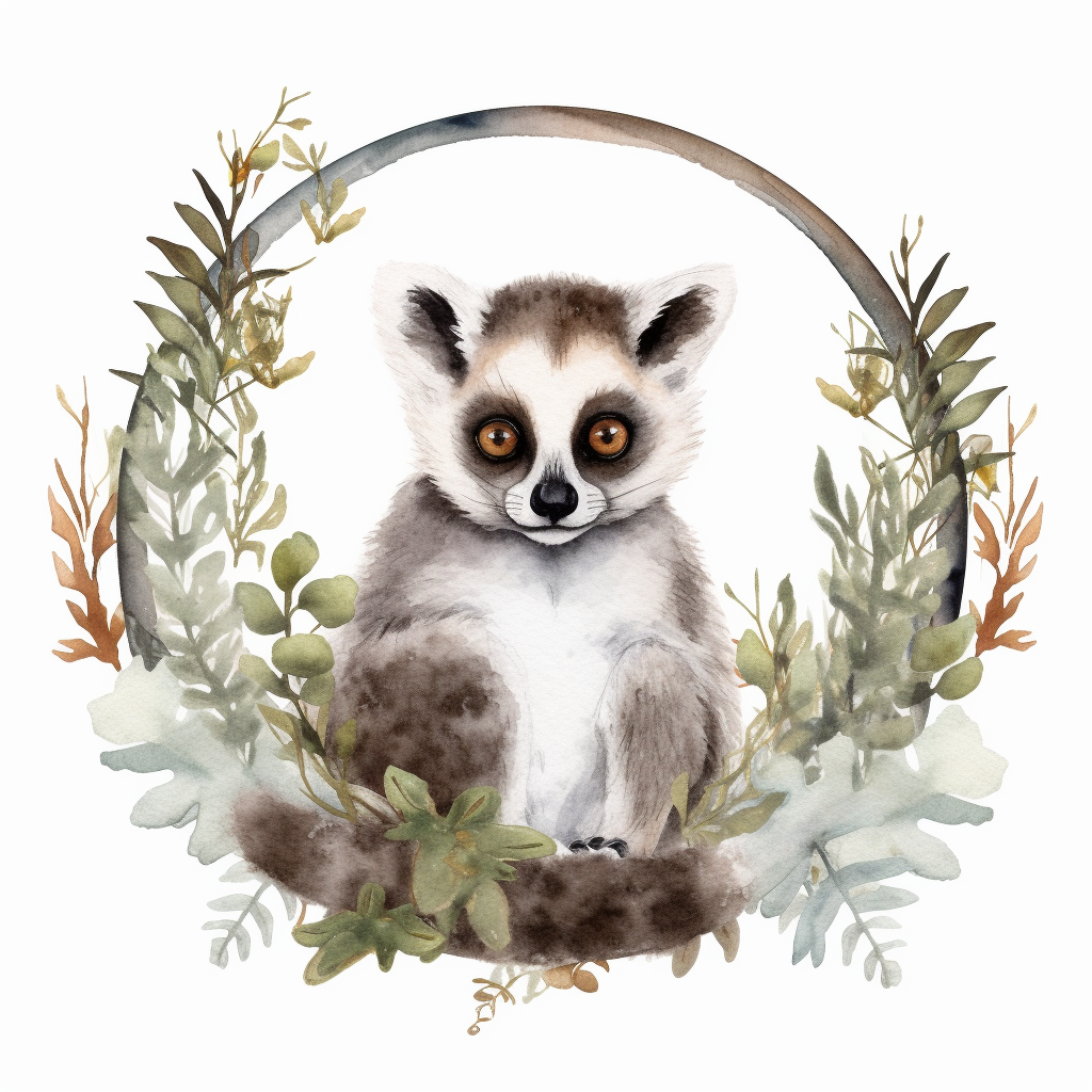 lemur clipart