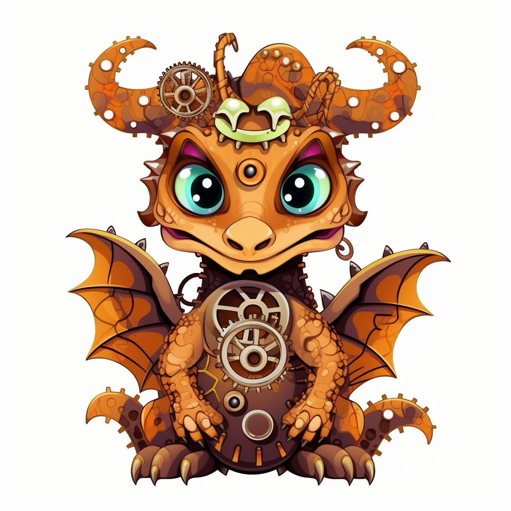 cute dragon clipart