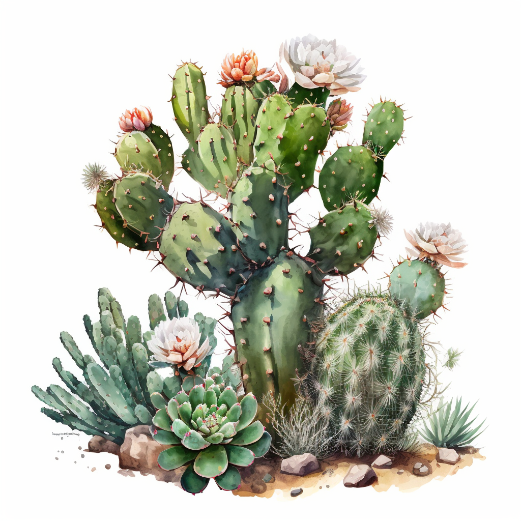 cacti cliparts