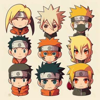 cartoon naruto clipart