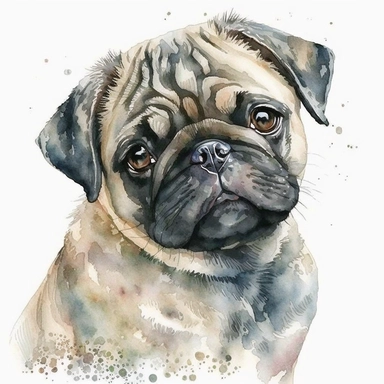 cute watercolor pug clip art you want can be found in the web search results. [1] offers a selection of unique or custom handmade pug watercolor clip art pieces that are perfect for your project. The pieces are made from high-quality craft supplies and tools, ensuring that you get the best value for your money. You can also check out [2] for more options, as it offers watercolor pug clipart that is also unique and handmade. The environment of the scene in the watercolor pug clip art is depicted 