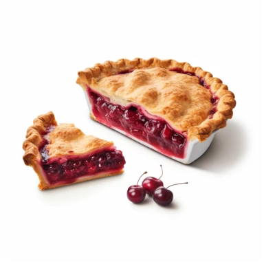 high def photograph clipart vector image with plain white background of a hyper realistic high definition photograph of a small piece cut out AND it is next to a large pie. extremely detailed. 35mm lens. 8k. Ultra HD.