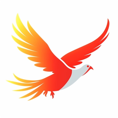 adorable simple pentecost dove clipart, white background