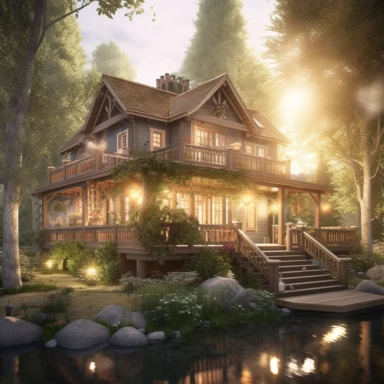 Immerse yourself in the charm of a Serene Forest Retreat. Create a detailed, high-quality clipart in 8K resolution without signatures or unnecessary lines. Embrace realism and attention to detail, capturing the enchanting elements of towering trees, dappled sunlight, and serene surroundings. Set against a clean, white background to ensure versatility. Craft a clipart that resonates with American women, inviting them into a peaceful and magical forest getaway. Let your artistry transport them to 